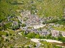 Photos aériennes de "Village" - Photo réf. E152427 - Village mdival nich dans les Gorges du Tarn