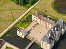 Photos aériennes de "châteaux" - Photo réf. E152700 - Le Chteau de Cormatin et ses magnifiques jardins