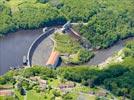 Photos aériennes de "hydroélectrique" - Photo réf. E152760 - Le barrage hydrolectrique d'guzon