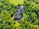 Photos aériennes de "Chateau" - Photo réf. E152835 - Le Chteau de Chalusset ou de Chalucet