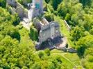 Photos aériennes de "ruines" - Photo réf. E152836 - Le Chteau de Chalusset ou de Chalucet