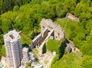 Photos aériennes de "ruines" - Photo réf. E152837 - Le Chteau de Chalusset ou de Chalucet
