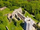 Photos aériennes de "ruines" - Photo réf. E152841 - Le Chteau de Chalusset ou de Chalucet