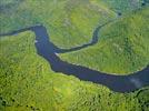 Photos aériennes de "riviere" - Photo réf. E152949 - La Dordogne rejointe par la Luzge