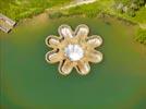  - Photo réf. E153011 - Trop plein du lac du Causse en forme de fleur