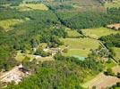Photos aériennes de "Chateau" - Photo réf. E153100 - Le chteau de la Finou, ou chteau de Laffinoux,  Sainte-Colombe