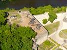 Photos aériennes de "Chateau" - Photo réf. E153155 - Le Chteau de Beynac, forteresse mdivale avec ses catapultes