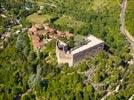 Photos aériennes de "Chateau" - Photo réf. E153867 - Chteau mdival de Castelnou