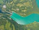 Photos aériennes de "hydroélectrique" - Photo réf. E154086 - Le Lac de Vouglans et son barrage hydrolectrique