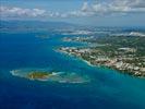 Photos aériennes de Le Gosier (97190) | Guadeloupe, Guadeloupe, France - Photo réf. U125342 - Vue Gnrale de L'Ilet Gosier  Pointe--Pitre