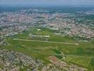 Photos aériennes de "aerodrome" - Photo réf. U146292 - L'arodrome de Nancy-Essey et la ville de Nancy en arrire-plan.