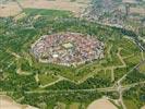 Photos aériennes de Neuf-Brisach (68600) - Autre vue | Haut-Rhin, Alsace, France - Photo réf. U146302 - Neuf-Brisach, site majeur de Vauban, class au patrimoine mondial de l'UNESCO