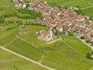 Photos aériennes de Hunawihr (68150) - Autre vue | Haut-Rhin, Alsace, France - Photo réf. U146335 - L'glise fortifie Saint-Jacques-le-Majeur du XIVme sicle