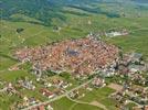 Photos aériennes de "village" - Photo réf. U146351 - Sur la route des Vins d'Alsace, le plus grand village viticole de la rgion