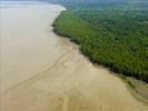 Photos aériennes de "littoral" - Photo réf. U154251 - Le littoral Guyanais et sa mangrove