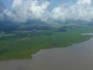 Photos aériennes de "littoral" - Photo réf. U154264 - Le littoral Guyanais et sa mangrove