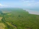 Photos aériennes de Sinnamary (97315) - Autre vue | Guyane, Guyane, France - Photo réf. U154311 - Le littoral Guyanais