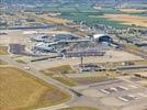 Photos aériennes de "aeroport" - Photo réf. E145893 - L'Aroport de Lyon Saint-Exupry est class quatrime aroport franais.