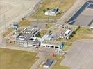 Photos aériennes de "aerodrome" - Photo réf. E145894 - L'Aroport de Lyon Saint-Exupry est class quatrime aroport franais.