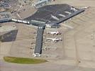 Photos aériennes de "aerodrome" - Photo réf. E145895 - L'Aroport de Lyon Saint-Exupry est class quatrime aroport franais.