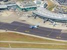 Photos aériennes de "aerodrome" - Photo réf. E145898 - L'Aroport de Lyon Saint-Exupry est class quatrime aroport franais.