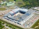 Photos aériennes de "nouveau" - Photo réf. E145912 - Le chantier du Nouveau Stade de Bordeaux au 16 Juillet 2014.