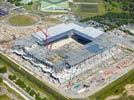 Photos aériennes de "nouveau" - Photo réf. E145913 - Le chantier du Nouveau Stade de Bordeaux au 16 Juillet 2014.