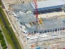 Photos aériennes de "nouveau" - Photo réf. E145914 - Le chantier du Nouveau Stade de Bordeaux au 16 Juillet 2014.