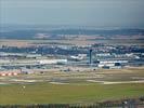 Photos aériennes de "aeroport" - Photo réf. E150822 - Dcollage d'un Airbus A340 d'Air Algrie de la piste 26R de Roissy.