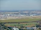 Photos aériennes de "aerodrome" - Photo réf. E150823 - Dcollage d'un Airbus A340 d'Air Algrie de la piste 26R de Roissy.