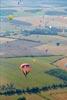 Photos aériennes de "LMAB" - Photo réf. C157938 - Lorraine Mondial Air Ballons 2015 : Vol du Dimanche 26 Juillet le matin lors du Record Mondial de Dcollage en Ligne. (The Great Line, In-line Mass Ascent)