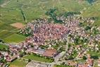 Photos aériennes de Eguisheim (68420) | Haut-Rhin, Alsace, France - Photo réf. K161589