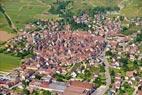 Photos aériennes de Eguisheim (68420) | Haut-Rhin, Alsace, France - Photo réf. K161590