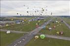 Photos aériennes de Chambley-Bussières (54890) | Meurthe-et-Moselle, Lorraine, France - Photo réf. E165972 - Mondial Air Ballons 2017 : Vol du Samedi 22 Juillet le soir.