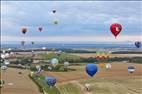 Photos aériennes - Mondial Air Ballons 2017 - Photo réf. E166046 - Mondial Air Ballons 2017 : Vol du Samedi 22 Juillet le soir.