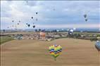 Photos aériennes - Mondial Air Ballons 2017 - Photo réf. E166052 - Mondial Air Ballons 2017 : Vol du Samedi 22 Juillet le soir.