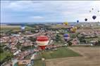 Photos aériennes de Chambley-Bussières (54890) | Meurthe-et-Moselle, Lorraine, France - Photo réf. E166071 - Mondial Air Ballons 2017 : Vol du Samedi 22 Juillet le soir.