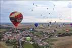 Photos aériennes de Chambley-Bussières (54890) | Meurthe-et-Moselle, Lorraine, France - Photo réf. E166079 - Mondial Air Ballons 2017 : Vol du Samedi 22 Juillet le soir.