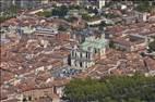 Photos aériennes de "Notre-Dame" - Photo réf. E167080 - Le coeur de ville avec la Cathdrale Notre-Dame-de-l'Assomption