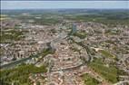 Photos aériennes de "centre" - Photo réf. E168217 - Vue gnrale du centre ville de Verdun