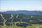 Photos aériennes de "Plan" - Photo réf. E170895 - Le Mont-Blanc est visible en arrire-plan.