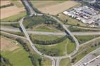 Photos aériennes de Semécourt (57210) - L'Echangeur Autoroutier | Moselle, Lorraine, France - Photo réf. E170925