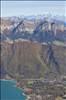 Photos aériennes de Doussard (74210) - Autre vue | Haute-Savoie, Rhône-Alpes, France - Photo réf. E172204 - Lac d'Annecy et ses montagnes
