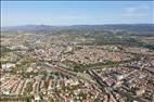 Photos aériennes de Carcassonne (11000) | Aude, Languedoc-Roussillon, France - Photo réf. E178818 - On aperoit la Citadelle en arrire-plan