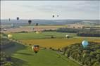 Photos aériennes de Chambley-Bussières (54890) | Meurthe-et-Moselle, Lorraine, France - Photo réf. E174959 - Grand Est Mondial Air Ballons 2021 : Grande Ligne du Dimanche 25 Juillet au matin.