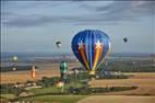 Photos aériennes de Chambley-Bussières (54890) | Meurthe-et-Moselle, Lorraine, France - Photo réf. E174972 - Grand Est Mondial Air Ballons 2021 : Grande Ligne du Dimanche 25 Juillet au matin.