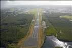 Photos aériennes de "aerodrome" - Photo réf. E186312 - L'aroport de Pointe--Pitre Le Raizet