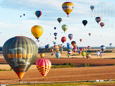 Mondial Air Ballons - Envol de masse du samedi 27/07/2017 (Meurthe-et-Moselle)