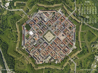 La Citadelle de Lille vue du ciel