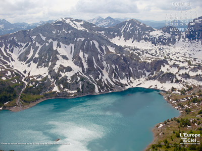 Le lac d'Allos (Alpes-de-Haute-Provence)